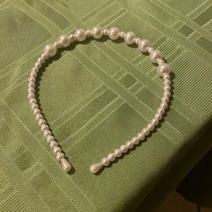 Super cute super fashionable REAL pearl headband for fun parties